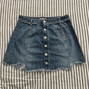 Guess Denim Button Down skirt